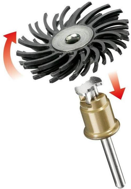 Produktbild Dremel Feinschleifbürste Ø 25,4 mm, Körnung 36, EZ SpeedClic kompatibel (1 Stück) (36)