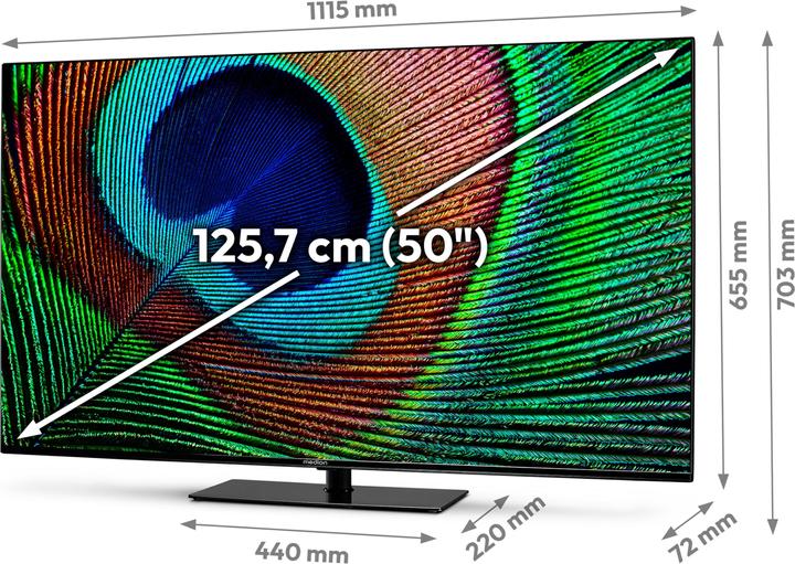Immagine prodotto Medion LIFE® X15071 (MD 30922) Android TV (50", LCD, 4K)
