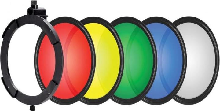 Actual product image Westcott L60-B Gel- und Schirm-Reflektorhalterung Inkl. 5 Gelen