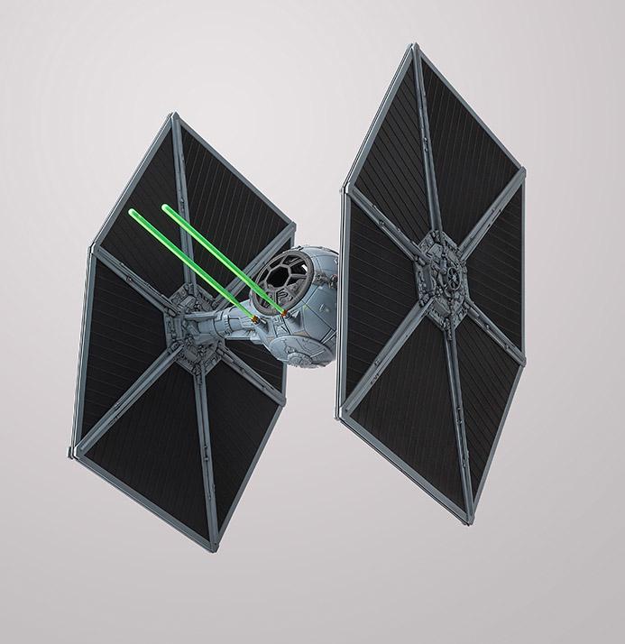 Actual product image Revell TIE fighter