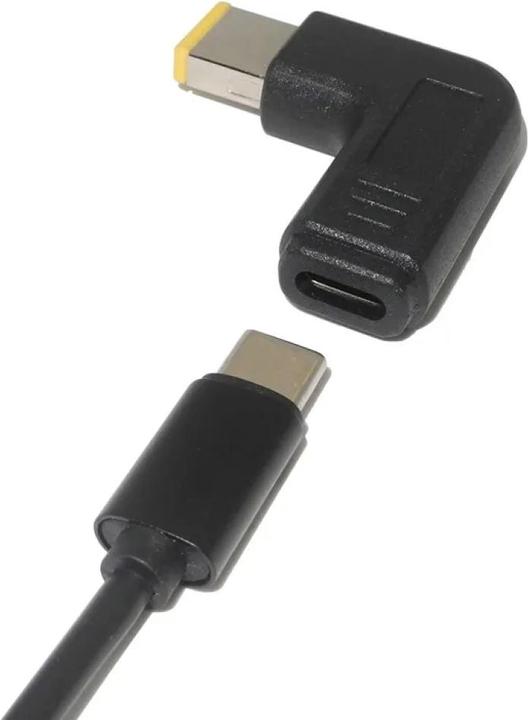 Produktbild PowerGuard USB-C to Lenovo Square Notebook PD Charger Adapter 65W 20V (10.5 x 4.2mm) (65 W)