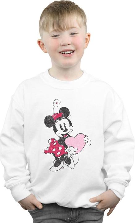 Immagine prodotto Disney Minnie Mouse Love Heart Felpa Ragazzi (140, 146)