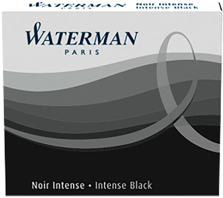 Waterman Tintenpatronen (Nachfülleinheit, Schwarz)