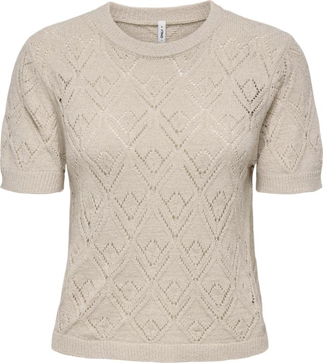 Only Onlsunny S/S Structure Pullover Knt Nca