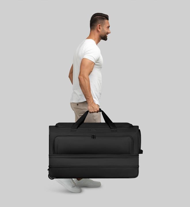 Actual product image Redolz Duffle Essentials 2-wheel travel bag 80 cm with stretch pleat (110 l, XL (from 140l))