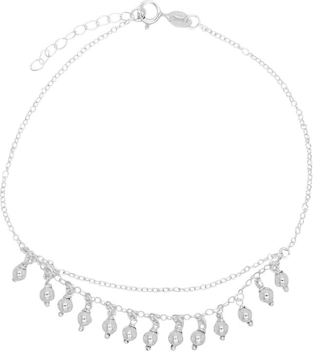 Actual product image Leyda Foot chain waterfall (Silver 925, 26 cm)