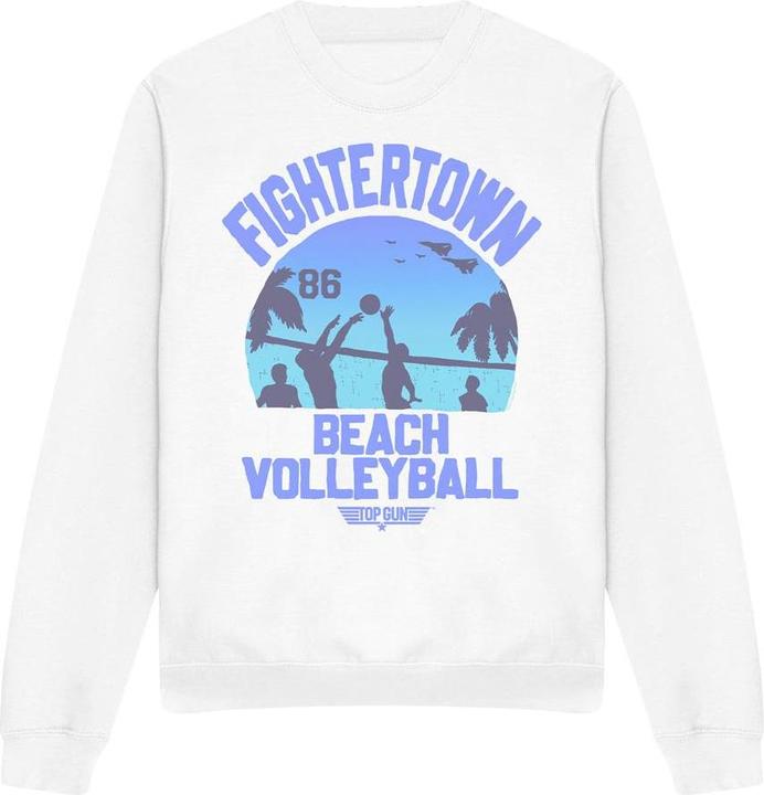 Top Gun Volleyball In Jeans Sweatshirt