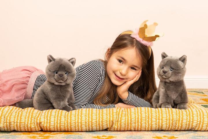 Produktbild Teddy Hermann Karthäuser Katze 20cm (20 cm)