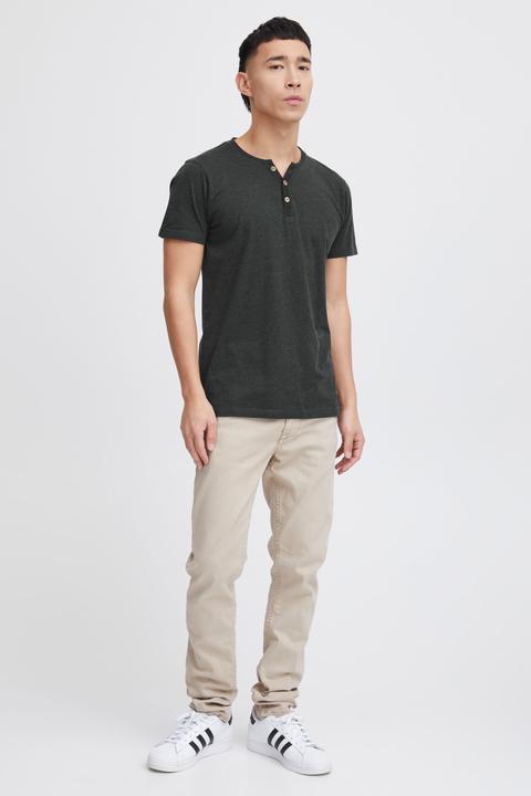 Immagine prodotto Solid Volker T-Shirt A Maniche Corte Maglietta Da Uomo Con Collo Grandad (S)
