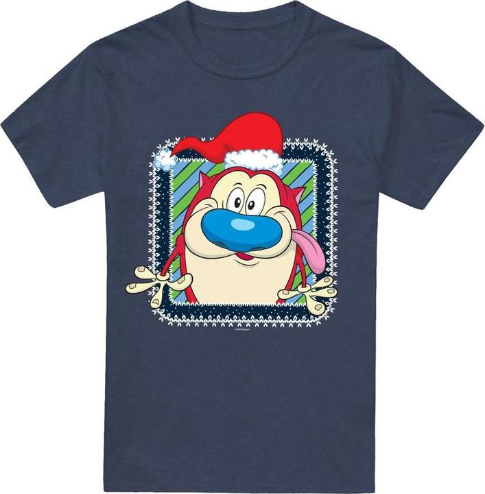 Image du produit Ren & Stimpy - T-shirt FESTIVE - Adulte (S)