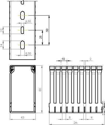 Immagine prodotto Unex 80.40.77 (Foro cavo, 200 cm)