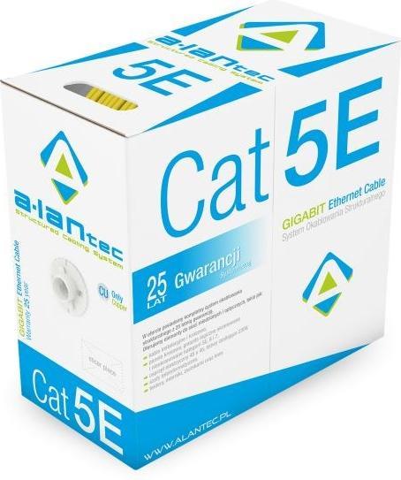 Alantec KIU5PVCY305 Netzwerkkabel U/UTP (UTP) (U/UTP, CAT5e, 305 m)