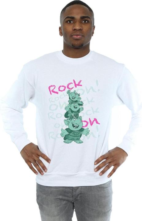 Immagine prodotto Disney Frozen Trolls Rock On Felpa Uomo (M)