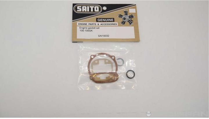 Actual product image Saito engine gasket set