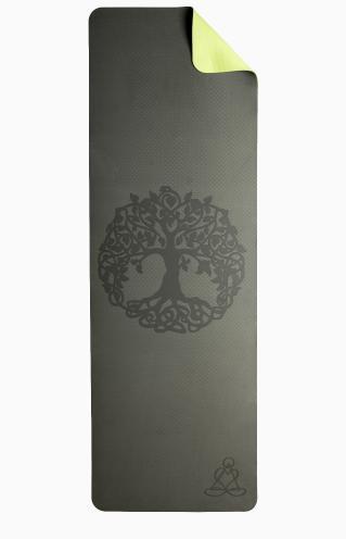 Produktbild Berk Esoterik Yogamatte TPE ecofriendly - dunkelgrün/ hellgrün (6 mm)