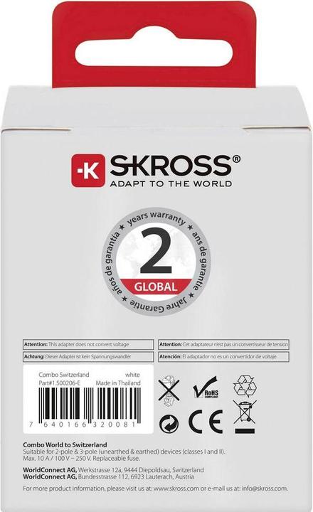 Image du produit Elbro Combo World pour la Suisse