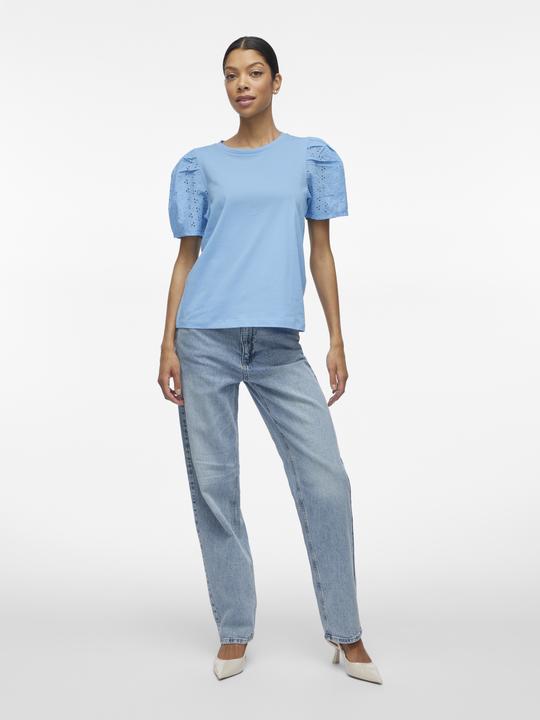 Actual product image Vila Rundhals Oberteil mit kurzen Ärmeln (L)