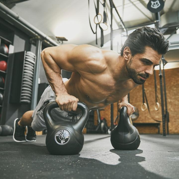 Actual product image Gorilla Sports Kettlebell Cement (1 x 14 kg)