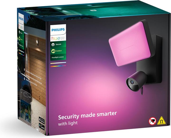 Actual product image Philips Hue Hue Secure floodlight camera (1920 x 1080 Pixels)