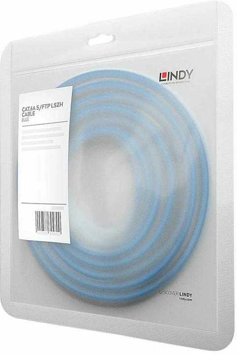 Productafbeelding Lindy Netwerkkabel (LSOH, PiMF, S/FTP, CAT6a, 5 m)