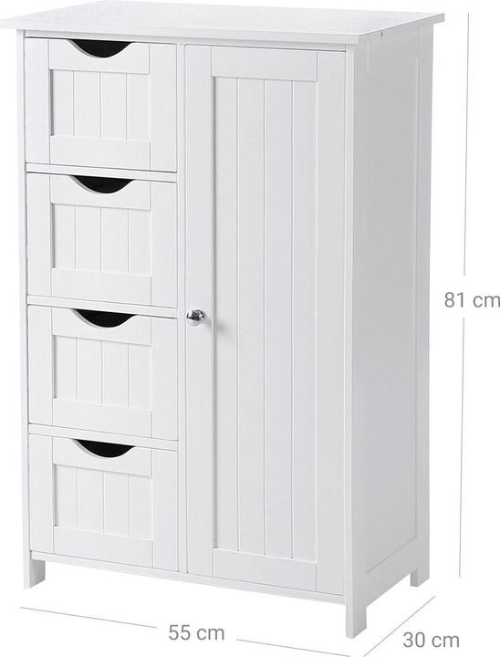 Immagine prodotto Vasagle Felix (55 x 28,5 x 82 cm)