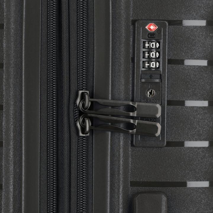 Produktbild D&N Travel Line 4500 4 Rollen Kofferset 3-teilig mit Dehnfalte (205 l, XL (ab 115l))