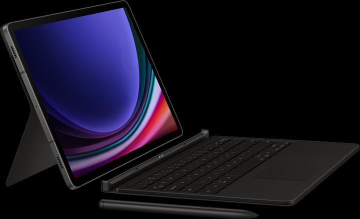 Actual product image Samsung Keyboard Book Cover (CH, Galaxy Tab S9 Plus, Galaxy Tab S10+, Galaxy Tab S9 FE+)