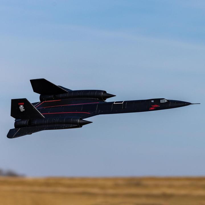 Image du produit E-Flite SR-71 Blackbird Twin 40mm EDF BNF Basic avec AS3X et SAFE Select (Avion à réaction)