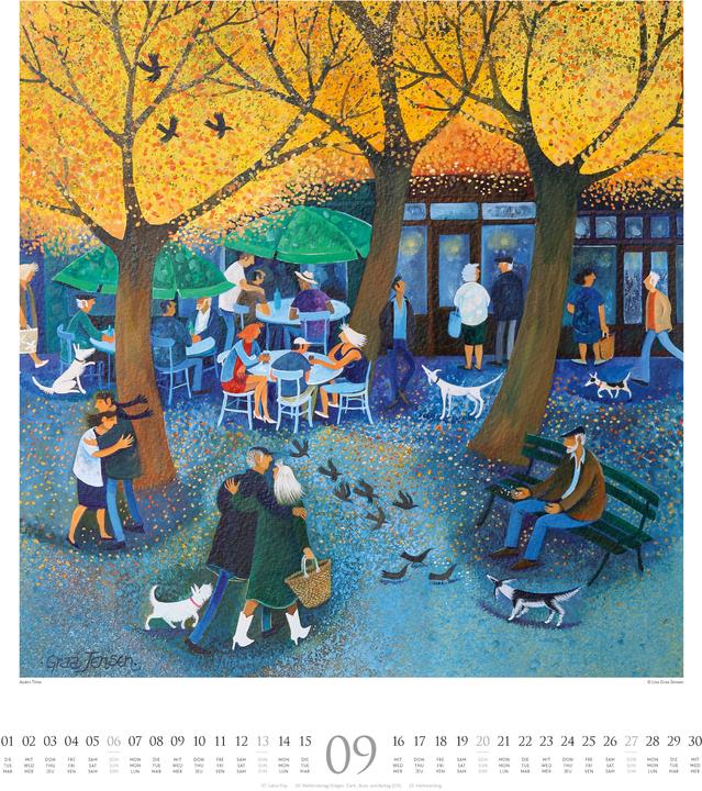 Image du produit Naive Malerei Kalender 2026 (48 x 54 cm, Couverture rigide, Allemand, Anglais, Français)