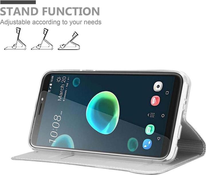 Produktbild Cadorabo Book Classy Style Cover (HTC Desire 12+)