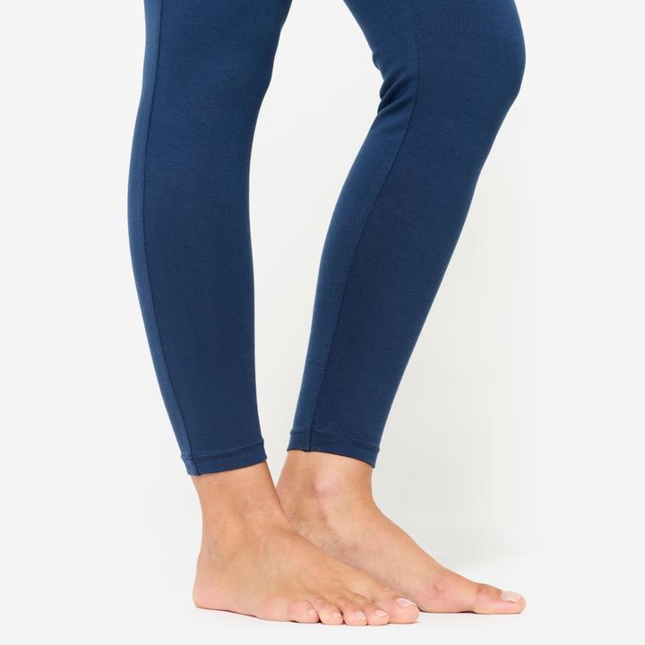 Immagine prodotto Kimjaly Yogahose hoher Bund sanftes Yoga Damen marineblau (W26/L30)