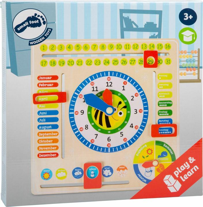 small foot Lerntafel Datum, Uhr- Jahreszeiten