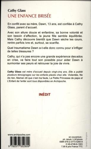 Produktbild Une enfance brisée (Französisch, Glass Cathy, 2020)