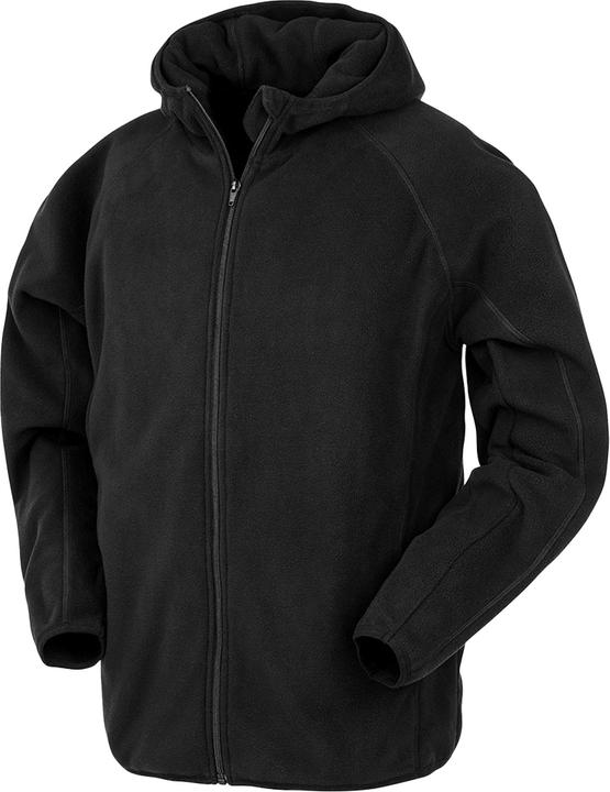 Result Micro Fleecejacke Mit Kapuze