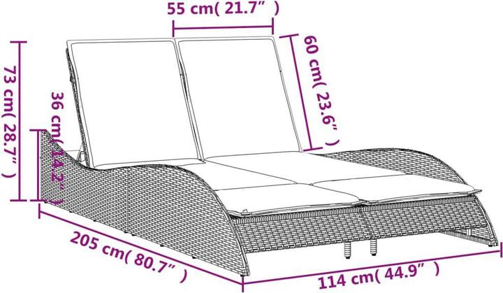 Produktbild VidaXL Josip (199 cm)