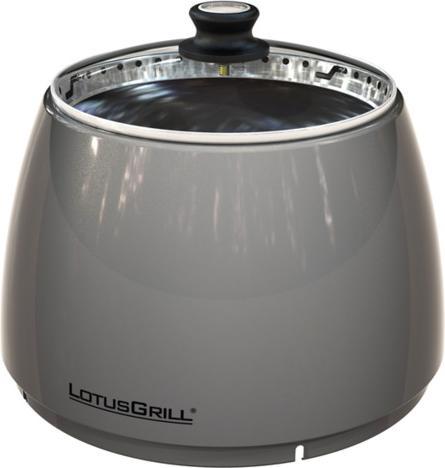 Actual product image LotusGrill Grill hood with glass insert XL