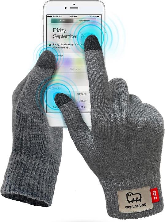 Produktbild SBS Handschuhe Touchscreen Gr??e M f?r Smartphone (M)