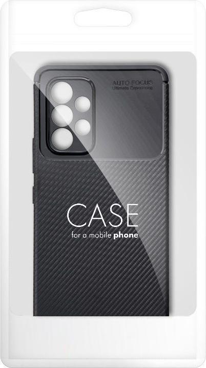 Actual product image OEM Back panel cover Case CARBON PREMIUM for SAMSUNG A34 5G black (Samsung Galaxy A34 5G)