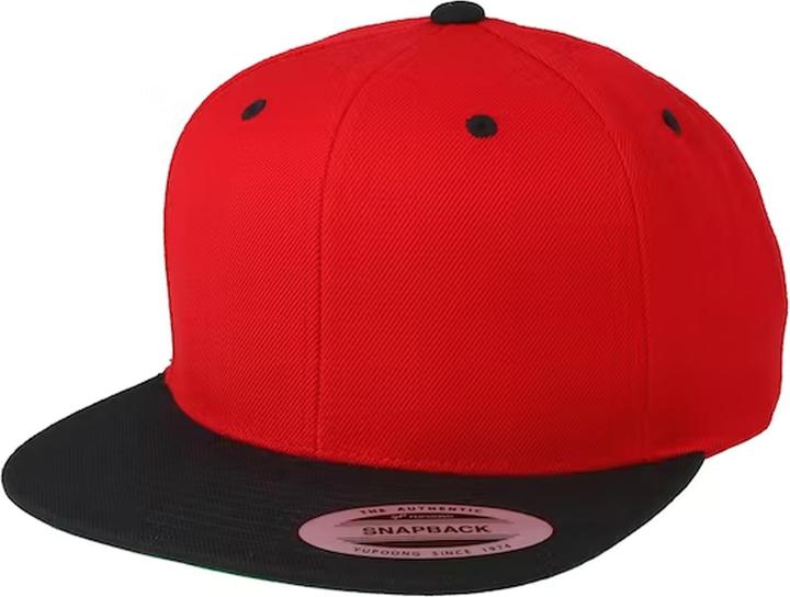 Yupoong The Classic Baseballkappe zweifarbig (One Size)