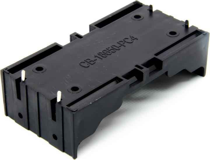 Actual product image Purecrea 2-compartment 18650 battery compartment / battery holder