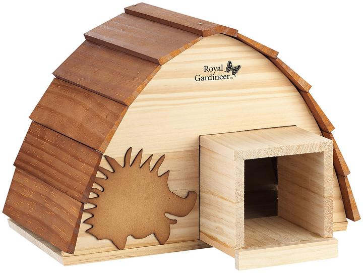 Immagine prodotto Royal Gardineer Set di 2 casette per ricci resistenti alle intemperie