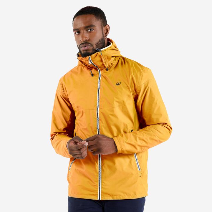 Actual product image Tribord Men’s sailing waterproof jacket - Sailing 100 ochre (XL)