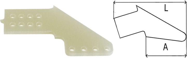 Immagine prodotto Modellbau Lindinger CORNA DEL TIMONE GFK 34MM 10PZ.