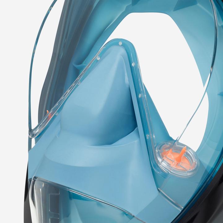 Produktbild Subea Schnorchelmaske Tauchen Damen/Herren - Easybreath 900 blau