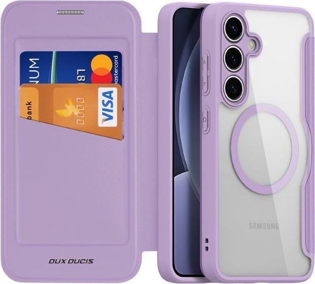 Productafbeelding Dux Ducis Skin X Pro Series Samsung Galaxy S25 Cover - Paars (Samsung Galaxy S25)