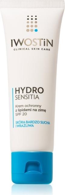 Produktbild Iwostin Hydro Sensitia Schutzcreme mit Lipiden für Winter -SPF 20 50 ml (Sonnencreme, SPF 20, 50 ml)