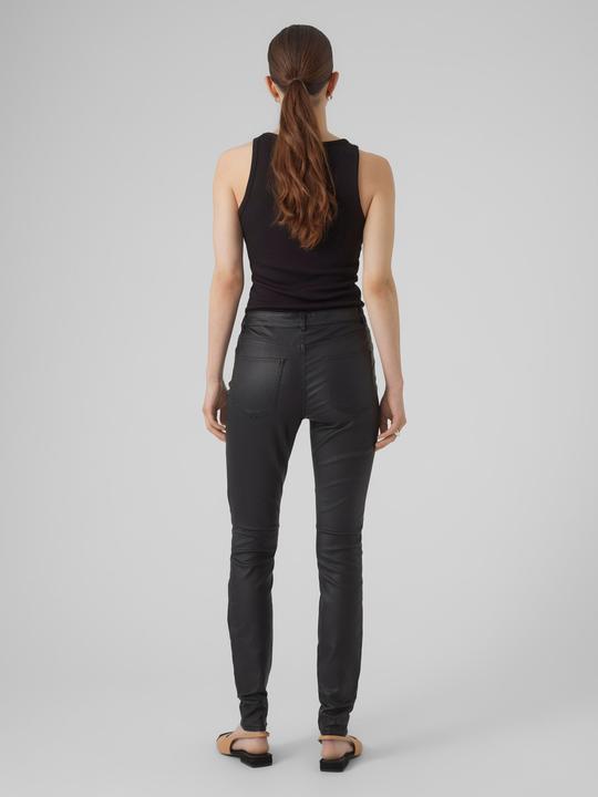 Actual product image Vero Moda VMJUDY Normal Waist Slim Coated Trousers (30)