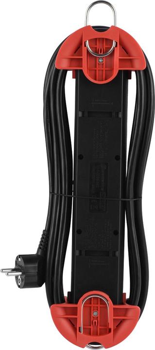 Produktbild Bachmann HOOK Indoor 5x Schutzkontakt Kunststoff mit Schalter 5m (5 x, CEE 7/3, 5 m)