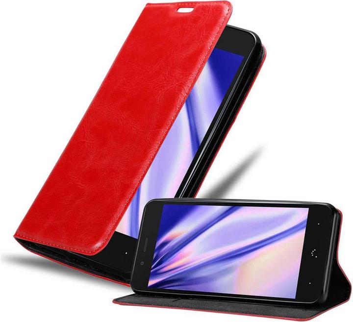 Produktbild Cadorabo Book Invisible Magnet Cover (BQ Aquaris X5 Plus)