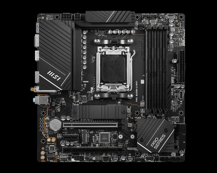 Immagine prodotto MSI Pro B650M-A WIFI (AM5, AMD B650, mATX)